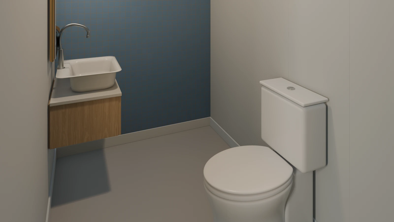 GuruVedas material and light architectural visualization
